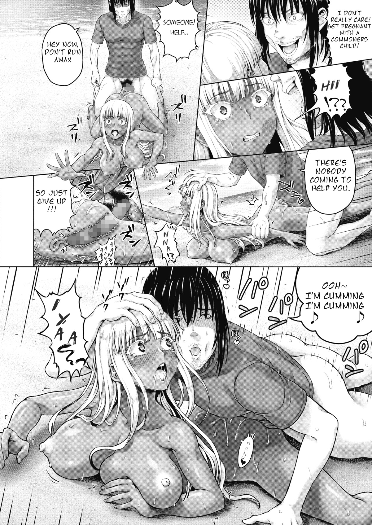 Hentai Manga Comic-Distress!/Love? With a Royal Lady! Deserted Island Life-Read-20